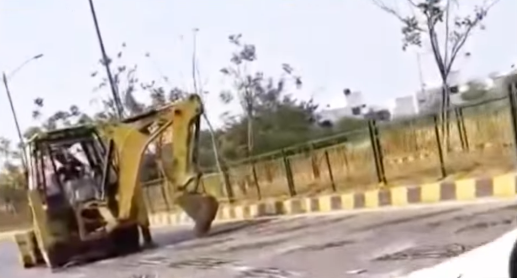 Nava Raipur Road Demolition Sparks Corruption Allegations: Viral Video Demands Transparency