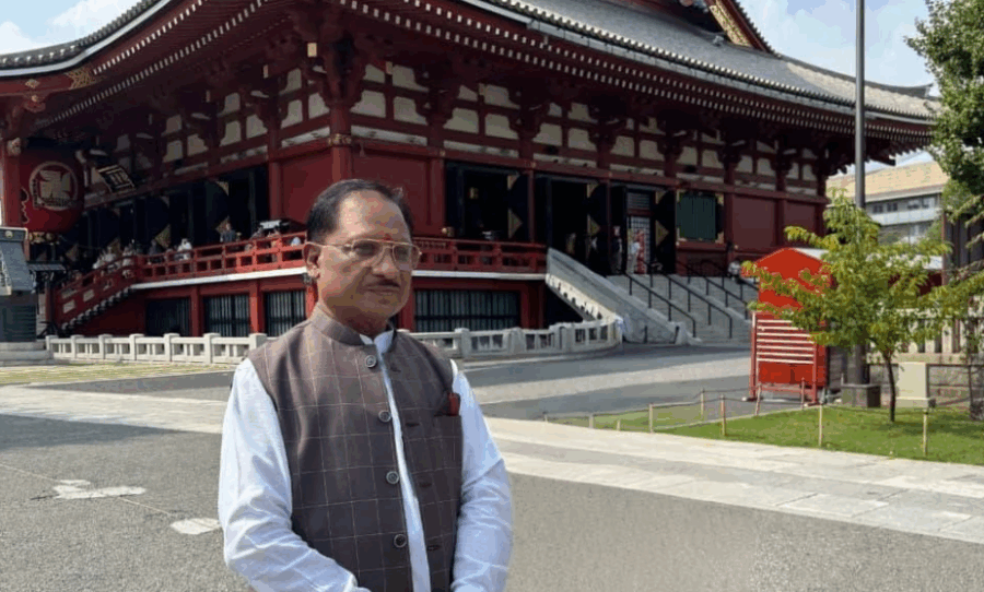 जापान पहुंचे सीएम विष्णुदेव साय, टोक्यो के असाकुसा मंदिर में की छत्तीसगढ़ की तरक्की की प्रार्थना