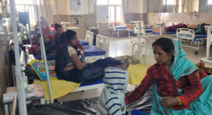 धमतरी में ठंड बढ़ते ही बच्चों में निमोनिया के केस बढ़े, सितंबर से अब तक 32 बच्चे भर्ती — डॉक्टरों ने दी सावधानी की सलाह
