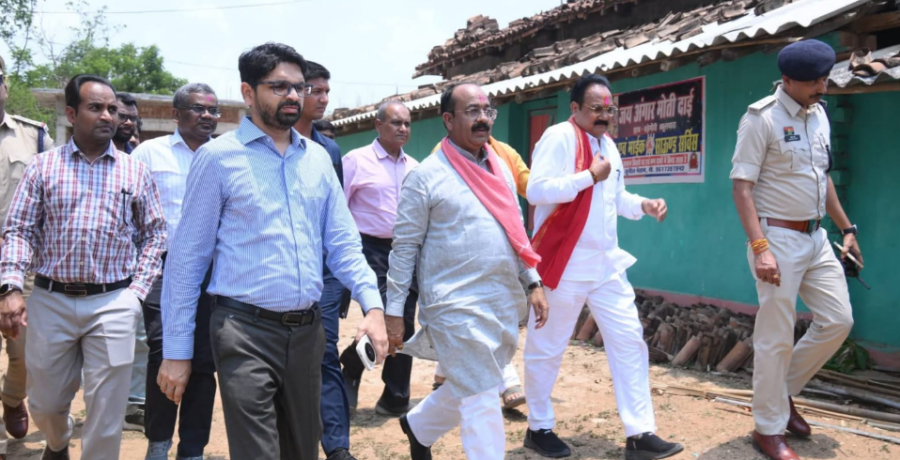 Arun Sao Bastar Visit: विकास कार्यों की जमीनी हकीकत जानने पहुंचे उप मुख्यमंत्री