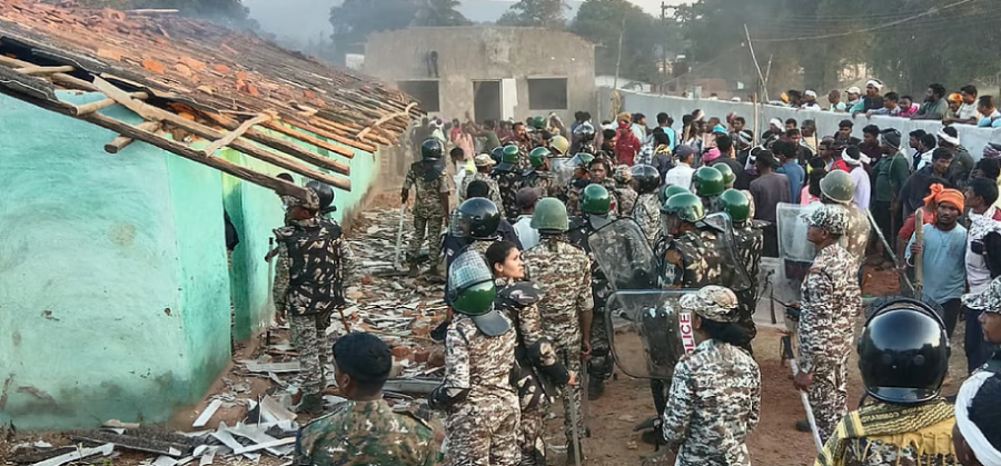 छत्तीसगढ़ के कांकेर में दफन विवाद बना हिंसा की वजह, दो चर्च जलाए गए, पुलिस-ग्रामीण घायल