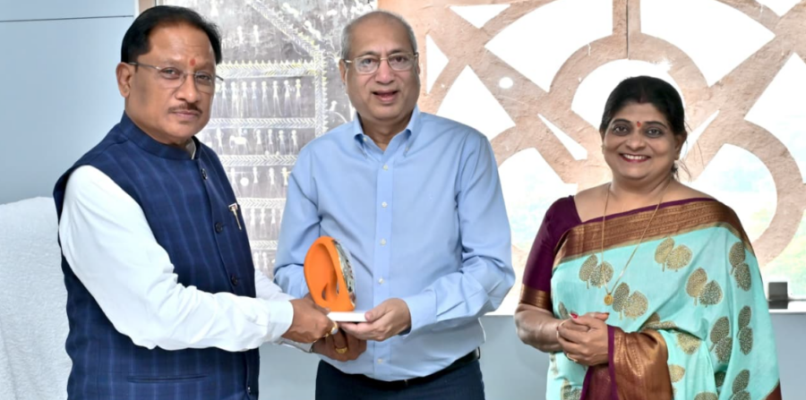 नया रायपुर एडुसिटी में NMIMS कैंपस प्रस्ताव पर मुख्यमंत्री साय संग हुई महत्वपूर्ण चर्चा