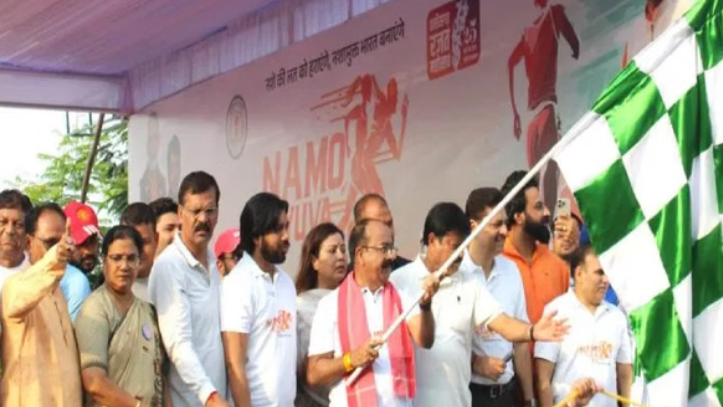 ‘नमो युवा रन’ में उमड़ा जोश, 20 हजार युवाओं ने दी फिटनेस और नशामुक्ति की मिसाल