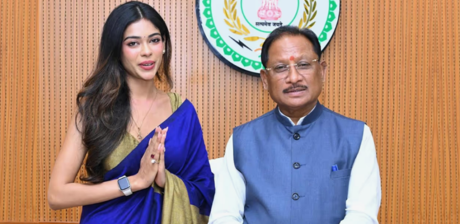Women Empowerment को लेकर CM विष्णुदेव साय से मिलीं अनुष्का सोन