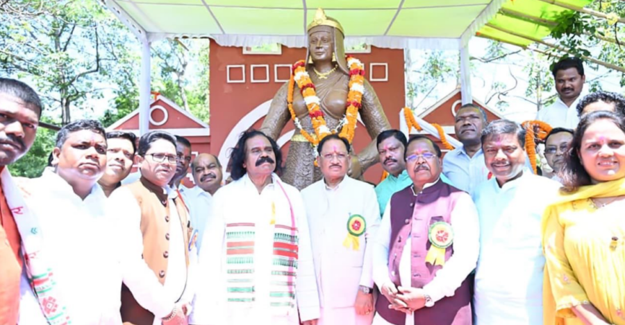 Canal Linking Road पर रानी दुर्गावती को श्रद्धांजलि, CM साय ने याद किया वीरता का इतिहास