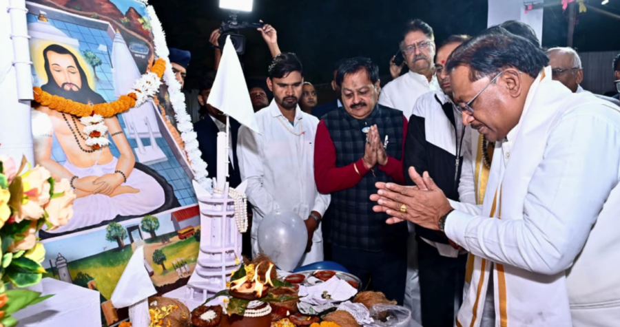 मुख्यमंत्री विष्णुदेव साय ने बाबा गुरु घासीदास जयंती पर छात्रावास 300 सीटर करने की घोषणा, बोले – ‘मनखे-मनखे एक समान’ आज भी प्रासंगिक