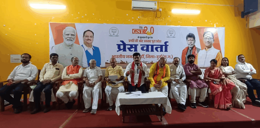 उप मुख्यमंत्री विजय शर्मा बोले – जीएसटी सुधार से जनता की जेब में जाएगा पैसा, व्यापार-उद्योग को मिलेगी नई गति