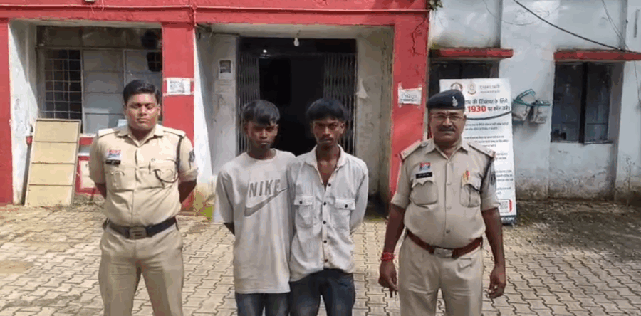 नेहरू सांस्कृतिक भवन में चोरी, भिलाई भट्टी पुलिस ने चंद घंटों में दोनों आरोपी दबोचे