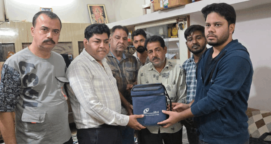 भाइन बाई बजाज का नेत्रदान: दो नेत्रहीनों को मिली नई रौशनी, बजाज परिवार के मानवीय निर्णय की हुई सराहना