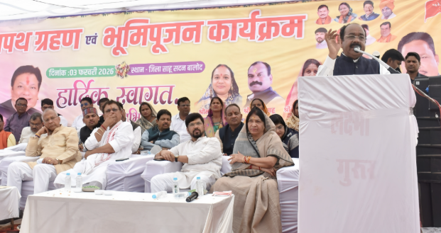डिप्टी सीएम अरुण साव ने साहू समाज को बताया मेहनतकश, जिला साहू सदन बाउंड्रीवाल के लिए 25 लाख की घोषणा