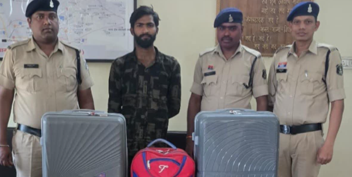 Ganja Smuggling: 28 किलो बरामद, बड़ी चौंकाने वाली गिरफ्तारी