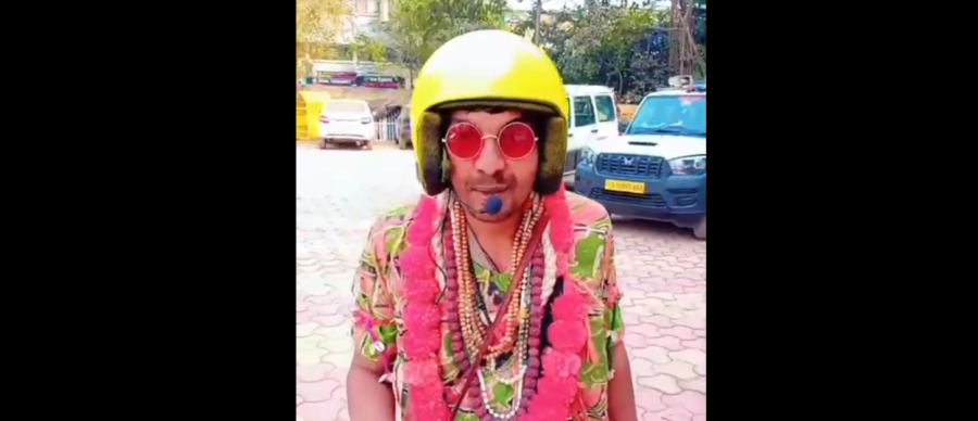 रायपुर में सड़क सुरक्षा माह 2026: ‘पीके’ बनकर ट्रैफिक पुलिस ने सिखाया हेलमेट और सीट बेल्ट का सबक