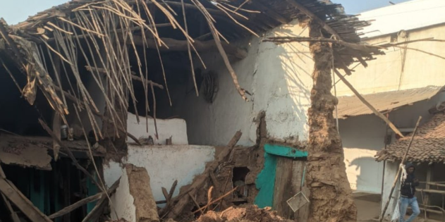 दुर्ग में कच्चे मकान की दीवार गिरने से दो मजदूरों की मौत, नींव की खुदाई के दौरान हुआ हादसा