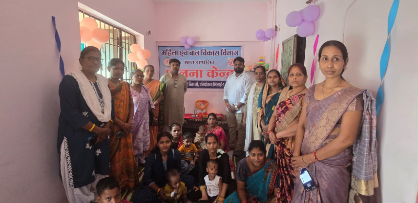 रिसाली नगर निगम में वार्ड 08 के पालना केन्द्र का हुआ शुभारंभ, छोटे बच्चों की निःशुल्क देखभाल की सुविधा उपलब्ध