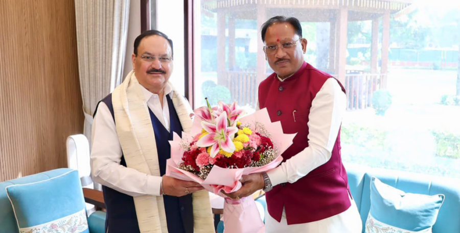 Vishnu Deo Sai JP Nadda Meeting: स्वास्थ्य, कृषि और जनकल्याण पर हुई अहम चर्चा