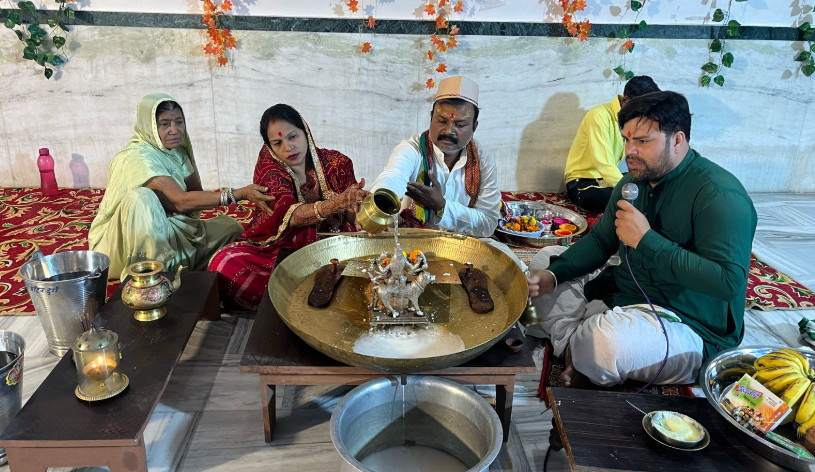 सत्तीचौरा माँ दुर्गा मंदिर का 15वां वार्षिकोत्सव एवं चैत्र नवरात्र पर्व धूमधाम से मनाया गया, भव्य शोभायात्रा के साथ होगा समापन