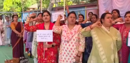 समोदा अफीम कांड में 100+ अधिकारियों की बड़ी हड़ताल — एकता साहू निलंबन पर खुलासा