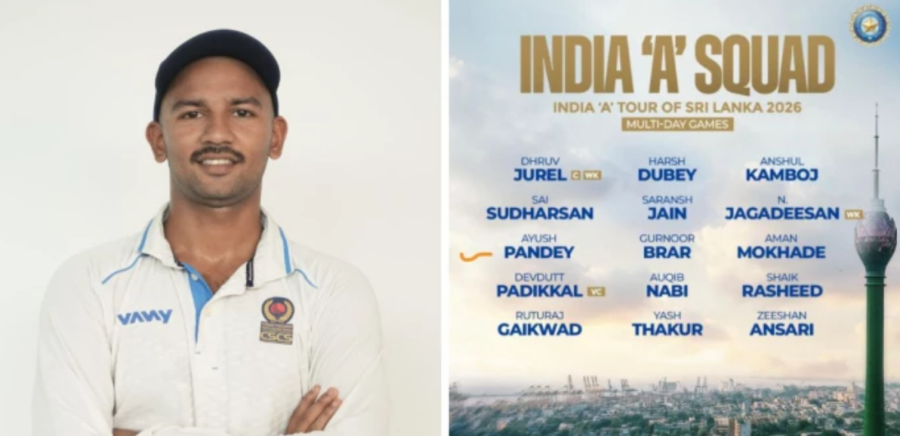Ayush Pandey India A Team: श्रीलंका दौरे के लिए छत्तीसगढ़ के युवा क्रिकेटर का चयन