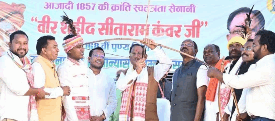 मुख्यमंत्री विष्णु देव साय ने कोरबा में कंवर समाज सम्मेलन में शिक्षा, विकास और समाज उत्थान पर दिया जोर