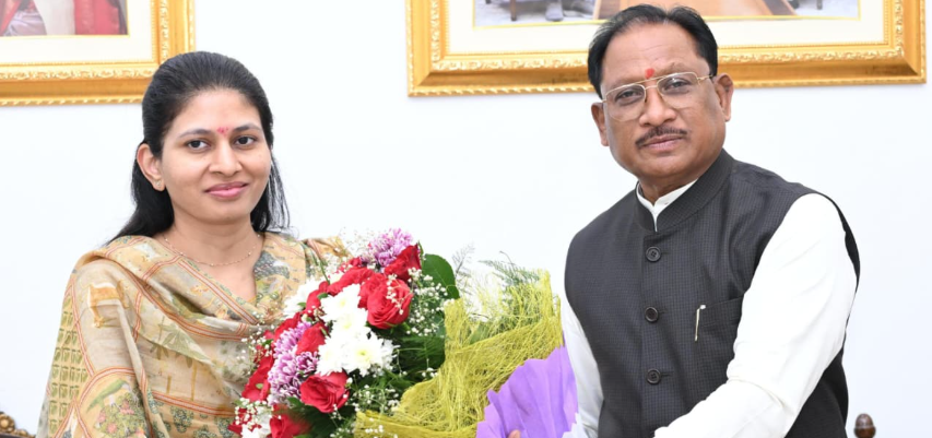 Chhattisgarh News: खेलो इंडिया ट्राइबल गेम्स 2026 – CM साय से मिलीं केंद्रीय मंत्री खडसे, बस्तर को मिली राष्ट्रीय पहचान