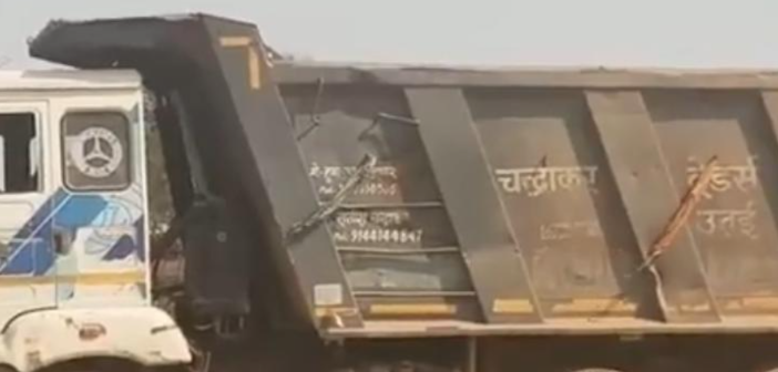 Utai BJP पार्षद पर बड़ा आरोप: 3 गांवों में अवैध मुरूम खनन! JCB-हाईवा मौके पर पकड़ाई — खनिज विभाग पर भी उठे सवाल