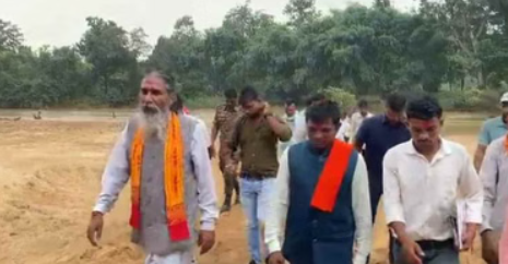 कांकेर के माइंस प्रभावित इलाकों में फूटा ग्रामीणों का गुस्सा, सांसद विजय नाग ने किया दौरा – वादों पर खरा नहीं उतरा माइंस प्रबंधन