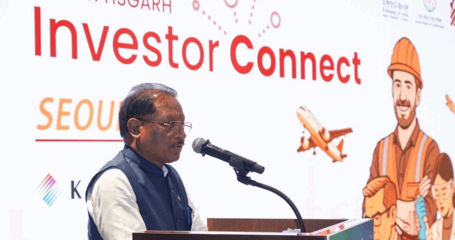 सियोल में छत्तीसगढ़ का इन्वेस्टर कनेक्ट: सीएम विष्णु देव साय ने कोरियाई निवेशकों को दिए भरोसे और अवसरों के संदेश