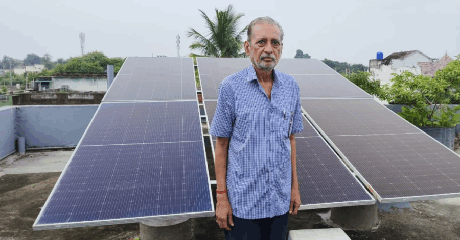 छत पर सौर ऊर्जा प्लांट से आधा हुआ बिजली बिल, प्रदीप मिश्रा बने प्रेरणा