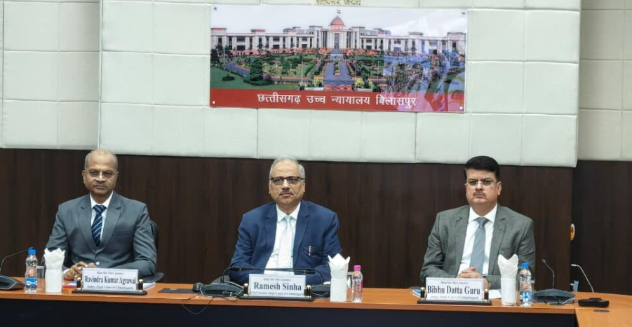 छत्तीसगढ़ हाईकोर्ट का बड़ा कदम: जशपुर में फैमिली कोर्ट और दंतेवाड़ा–सुकमा में जज आवासों का वर्चुअल भूमिपूजन