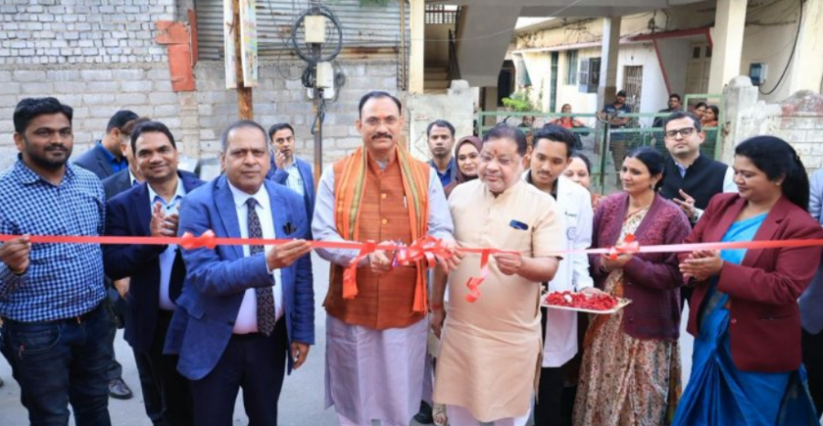 स्वास्थ्य मंत्री श्याम बिहारी जायसवाल ने 120 सीटर छात्रावास का किया उद्घाटन, मेडिकल छात्रों को बड़ी राहत