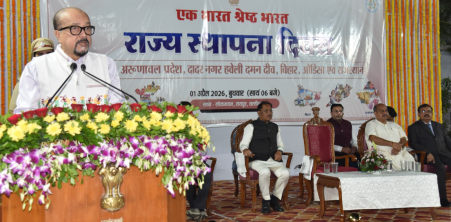 Chhattisgarh News: एक भारत श्रेष्ठ भारत में 7 राज्यों का जश्न – राज्यपाल डेका की बड़ी बात
