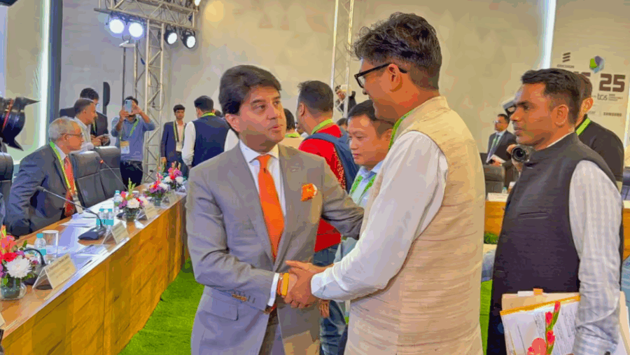 भारत मोबाइल कांग्रेस 2025 में छत्तीसगढ़ की डिजिटल प्रगति की गूंज, मंत्री ओ.पी. चौधरी ने रखा राज्य का विज़न
