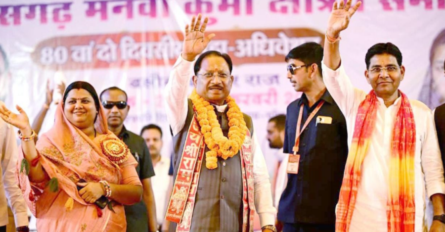 Chhattisgarh Kurmi Mahadhiveshan: बलौदा बाजार में 80वें महाअधिवेशन में शामिल हुए मुख्यमंत्री विष्णु देव साय, विकास और शिक्षा पर दिया जोर