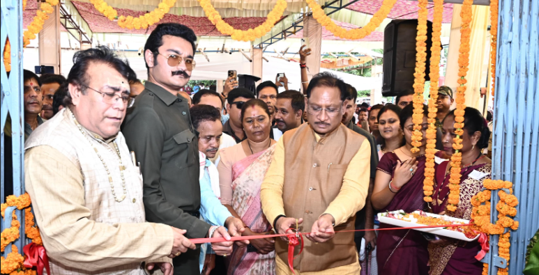 मुख्यमंत्री विष्णुदेव साय ने तपकरा में तहसील कार्यालय का किया शुभारंभ, 33 ग्रामों को मिलेगा लाभ, नगर पंचायत और विकास कार्यों की भी की घोषणाएं
