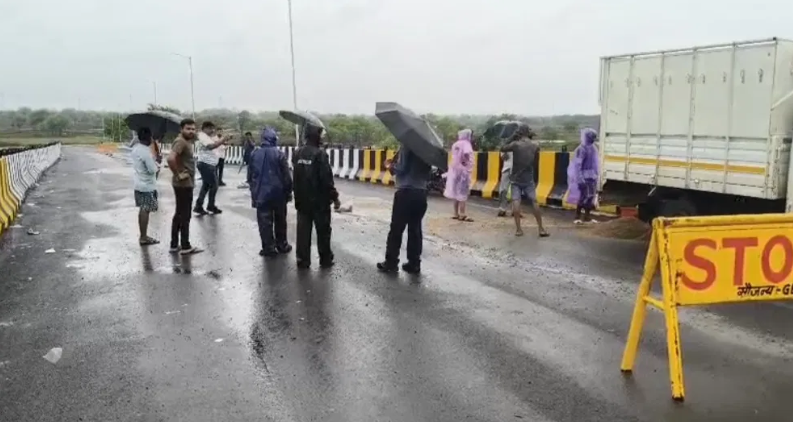 Barga Railway Overbridge: 26 करोड़ के ओवरब्रिज में एक महीने में आई दरारें, लोगों ने उठाए निर्माण गुणवत्ता पर सवाल