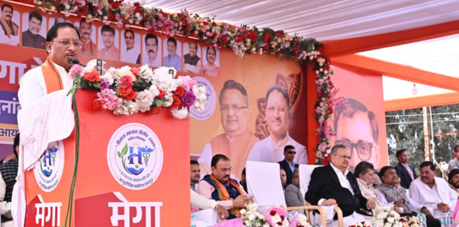 गुरु घासीदास जयंती पर रायपुर में 5 दिवसीय निःशुल्क मेगा हेल्थ कैम्प का शुभारंभ, सीएम साय बोले– ‘हेल्थ इज वेल्थ’