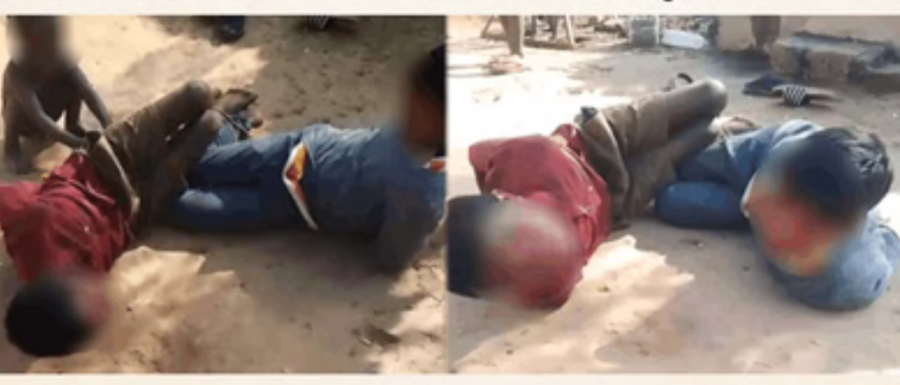 मटर तोड़ने पर दो मासूम बच्चों को बांधकर पीटा, बलरामपुर में आरोपी गिरफ्तार