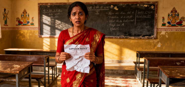 गोड़पेण्ड्री स्कूल की शिक्षिका शारदा क्षत्रीय निलंबित, समय पालन और अमर्यादित व्यवहार की शिकायत पर कार्रवाई