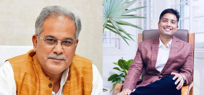 भूपेश बघेल ने अदाणी समूह पर लगाया बड़ा आरोप, बेटे की गिरफ्तारी को बताया साजिश