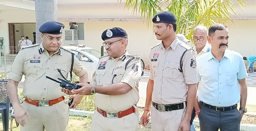 दुर्ग पुलिस बनी हाई-टेक: दो आधुनिक ड्रोन यूनिट से निगरानी और अपराध नियंत्रण में नया अध्याय
