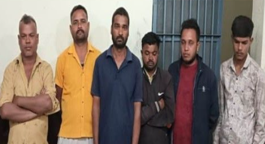 दुर्ग में काट पत्ती जुआ खेलते 8 आरोपी गिरफ्तार, नंदिनी थाना पुलिस की बड़ी कार्रवाई