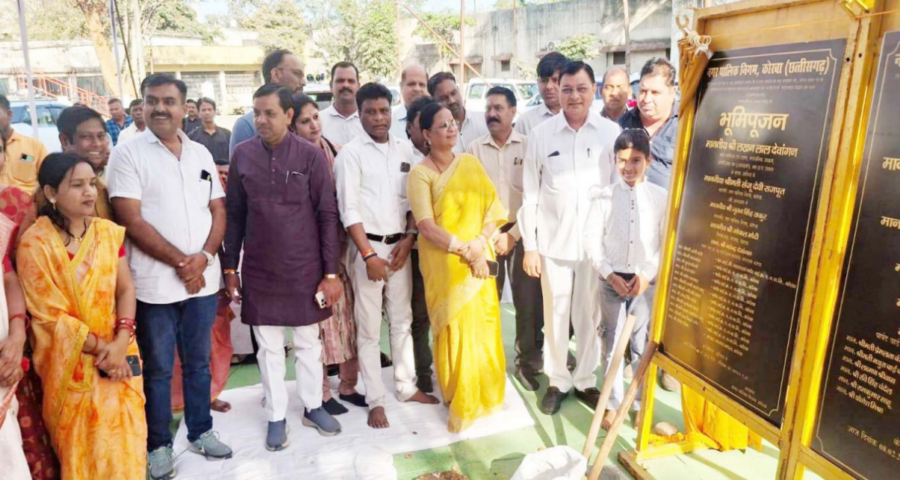कोरबा के बंगाली चाल में वर्षों बाद बहेगा भरपूर पानी, 87.29 लाख के पेयजल कार्यों का भूमिपूजन