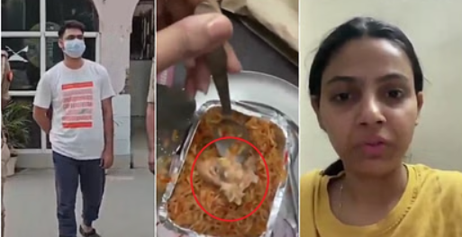 नवरात्रि में मांगी वेज बिरयानी, भेज दी चिकन बिरयानी: नोएडा रेस्टोरेंट मालिक गिरफ्तार, महिला का वीडियो हुआ वायरल