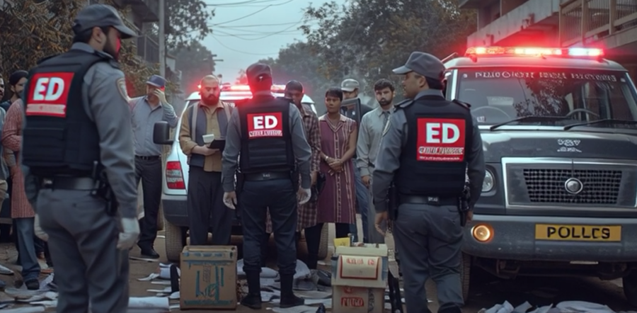 छत्तीसगढ़ में ED की बड़ी कार्रवाई: भारतमाला परियोजना में भूमि मुआवजा घोटाले को लेकर कई ठिकानों पर छापेमारी