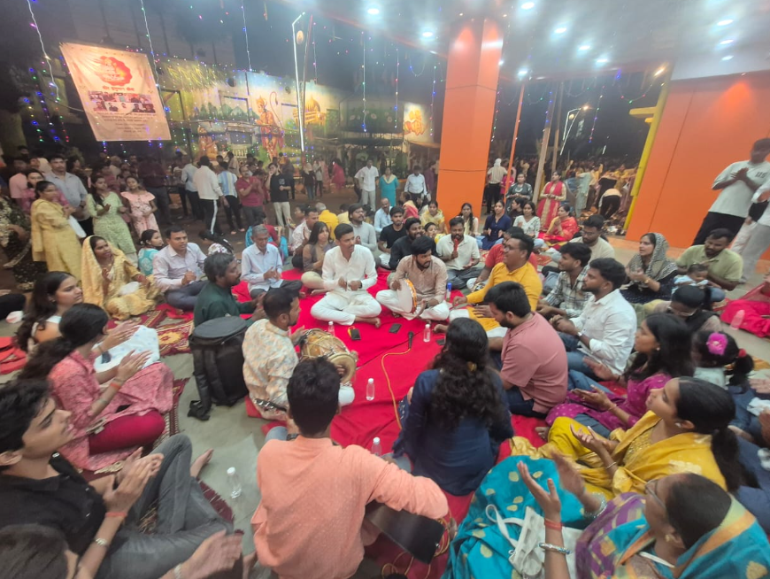 भिलाई सेक्टर 9 हनुमान मंदिर की 160वीं वर्षगांठ पर “राम राग – भजन जैमिंग इवनिंग” में भक्ति और संगीत का संगम