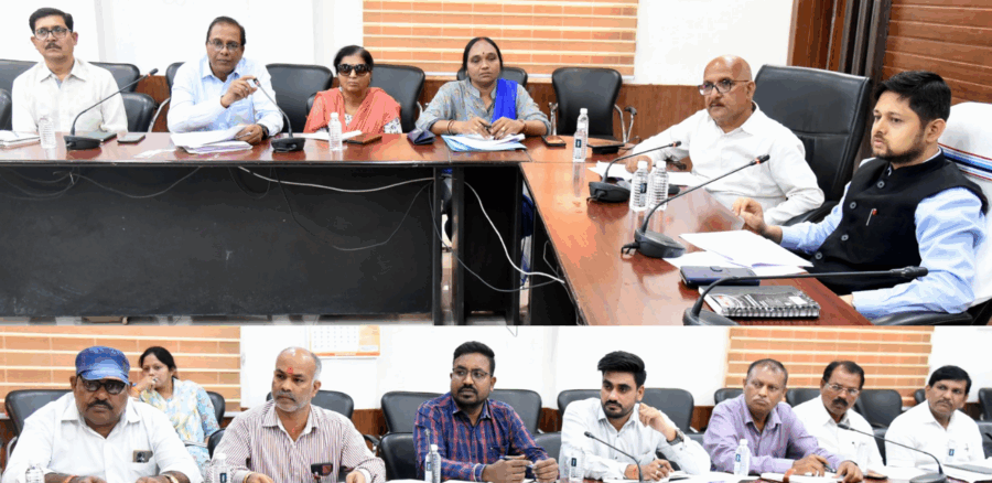 कलेक्टर अभिजीत सिंह ने शिक्षा विभाग की बैठक में दिए सख्त निर्देश, सभी विद्यार्थियों के आधार व जाति प्रमाण पत्र जल्द बनें