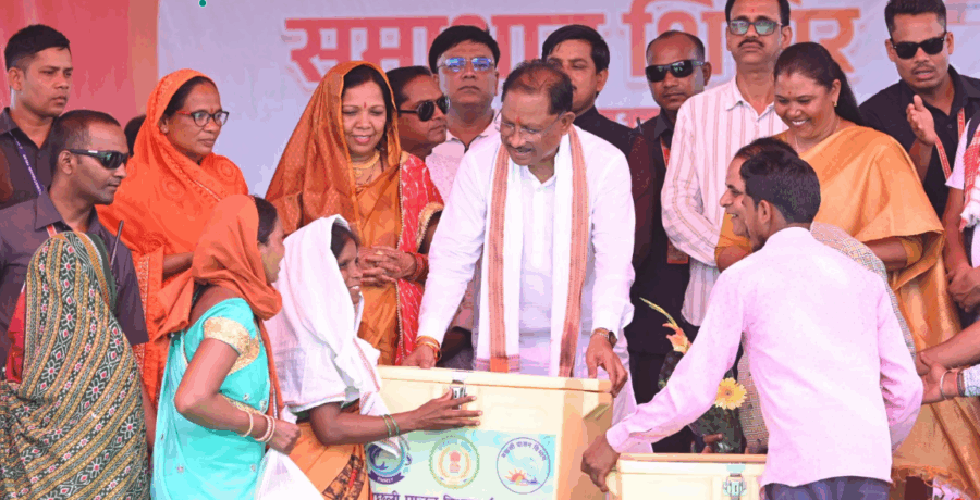 मुख्यमंत्री विष्णुदेव साय ने अचानक पहुंचकर दोकड़ा में की बड़ी घोषणाएं