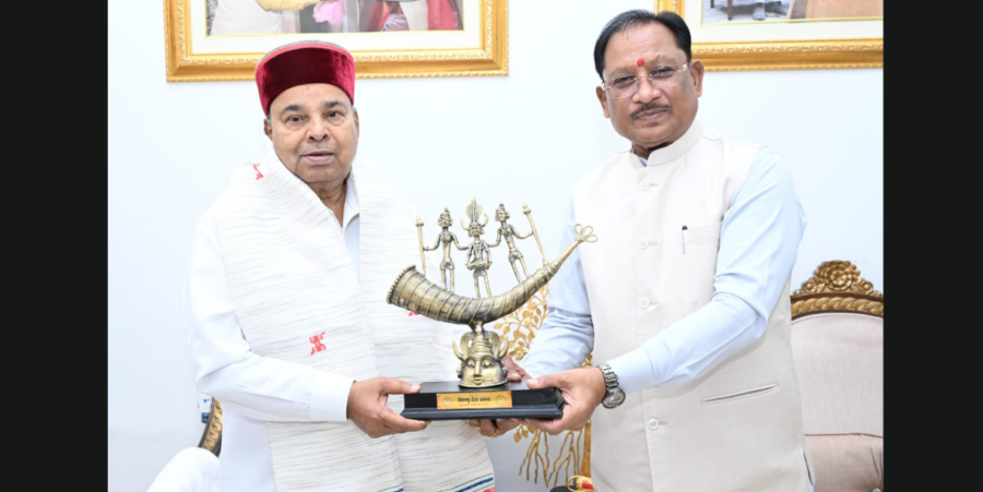 CM Shri Vishnu Dev Sai ने कर्नाटक के राज्यपाल थावरचंद गहलोत का किया स्वागत