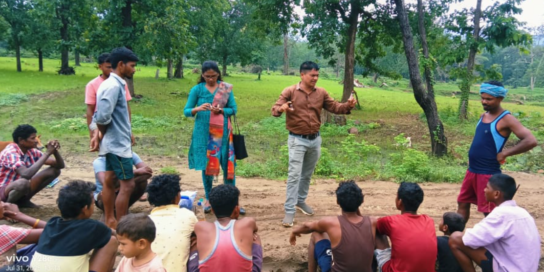 बीजापुर के तीन गांवों में जल सुरक्षा के प्रति जागरूकता की अनोखी पहल: बामनपुर, गुंजेपरती और नंबी ने लिया सुरक्षित जल उपयोग का संकल्प