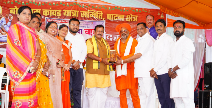 Kanwar Yatra Patan में बारिश भी नहीं रोक सकी आस्था
